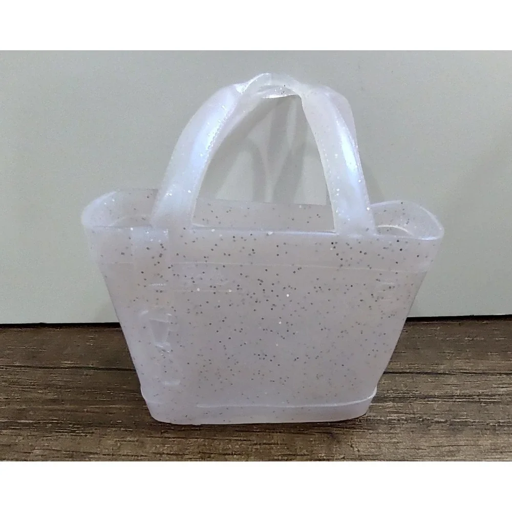 Barbie Large Glitter Jelly Doll Tote Beach Bag Z29